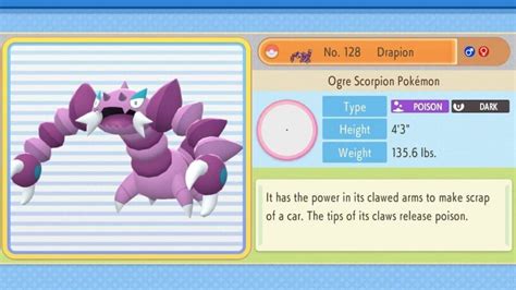 drapion weakness